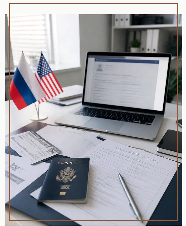 Оформление визы в США для туристов и бизнеса в Кушве