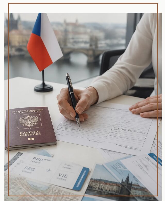 Оформление визы в Чехию под ключ для поездки в Кушве