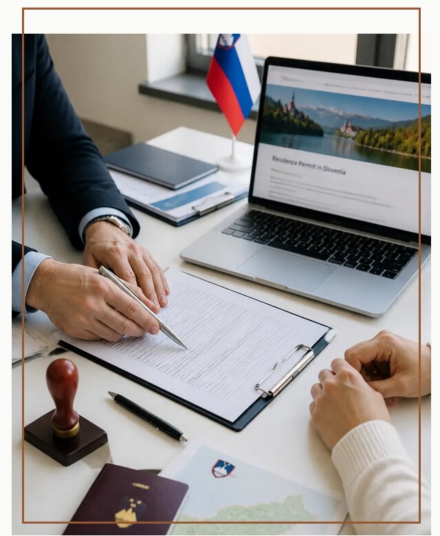 Оформление вида на жительство в Словении под ключ в Кушве