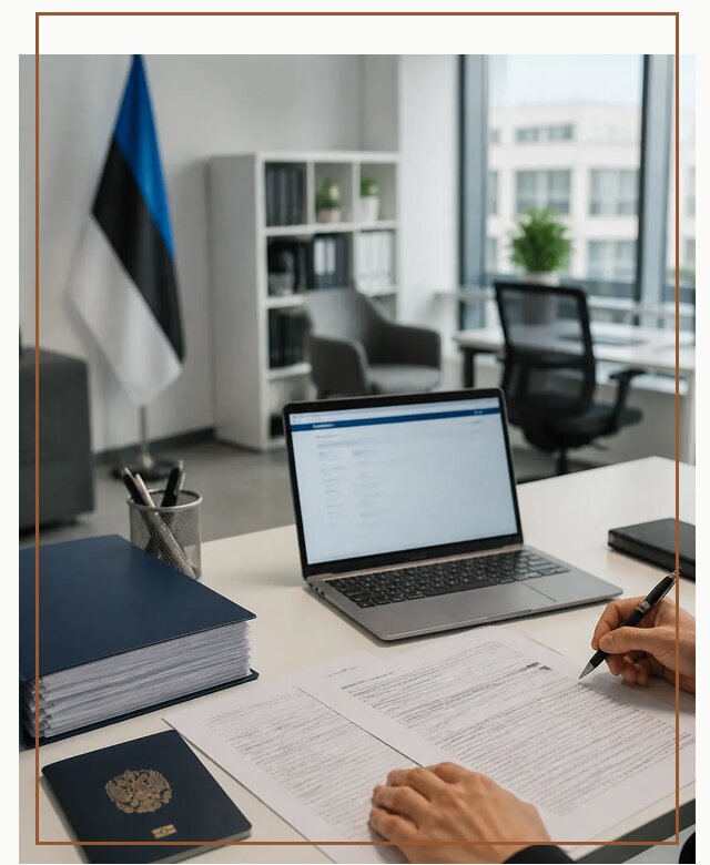 Оформление ВНЖ в Эстонии для переезда и легального проживания в Кушве