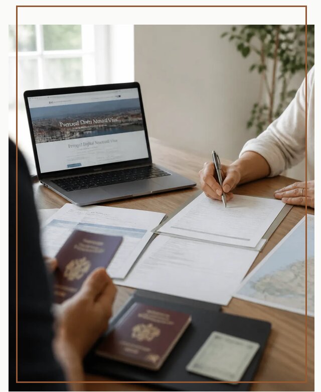 Оформление Digital Nomad и ВНЖ Португалии в Кушве